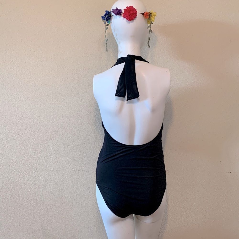 PEZ D’OR Santorini Mesh Halter Neck One-Piece Swimsuit - Picture 4 of 12